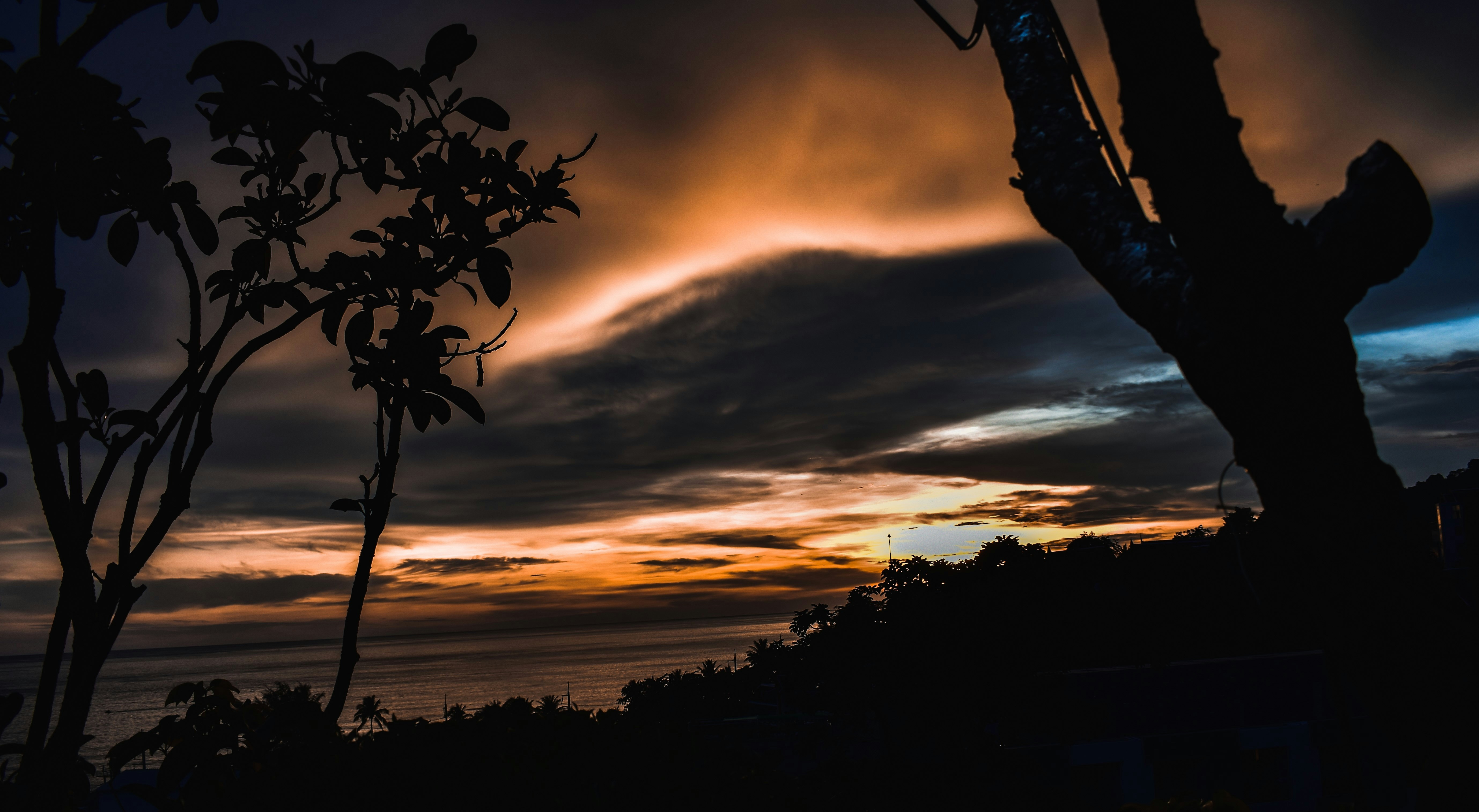 A Phuket beach at sunset, Thailand