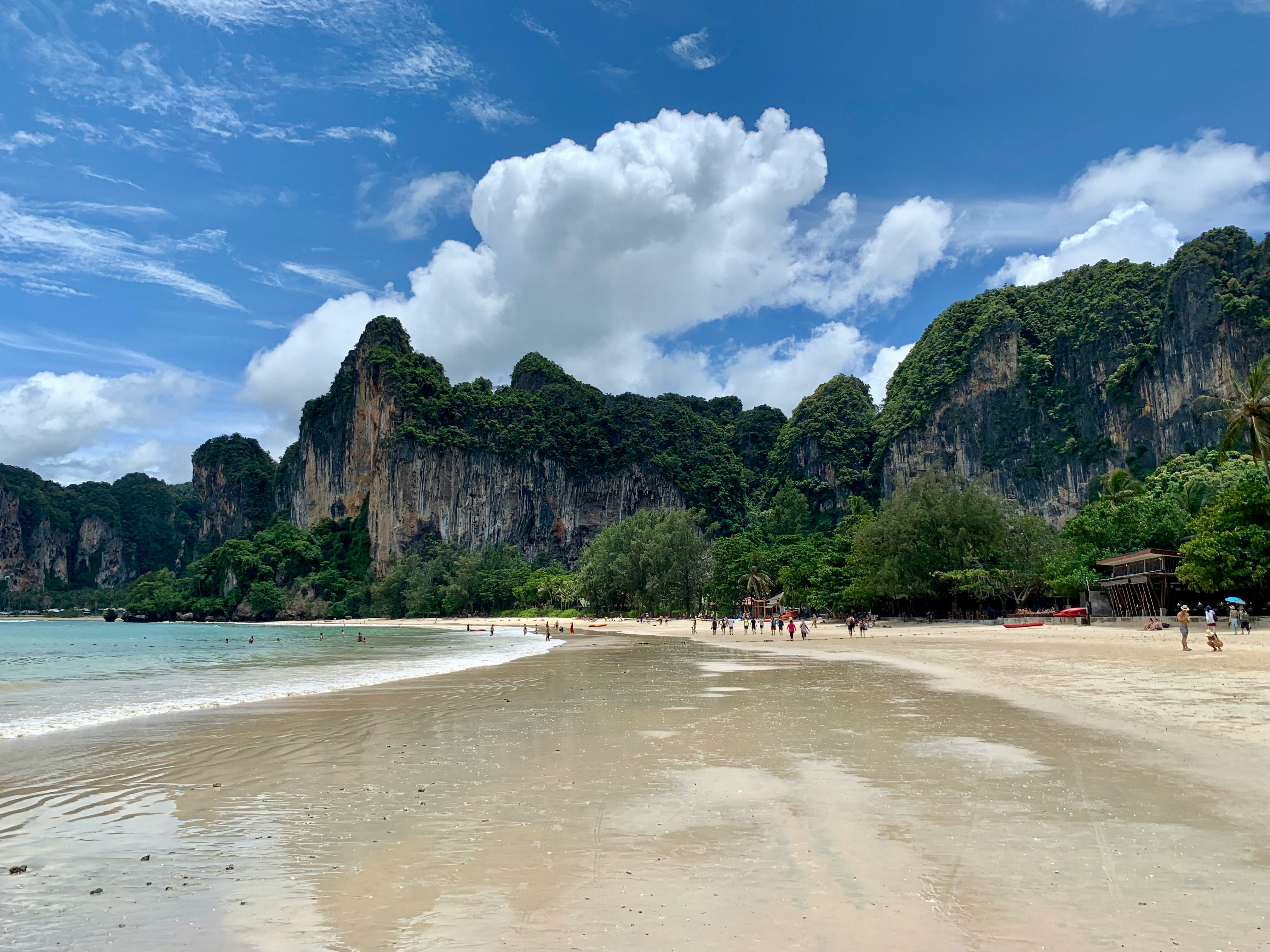 Railay Beach cliffs