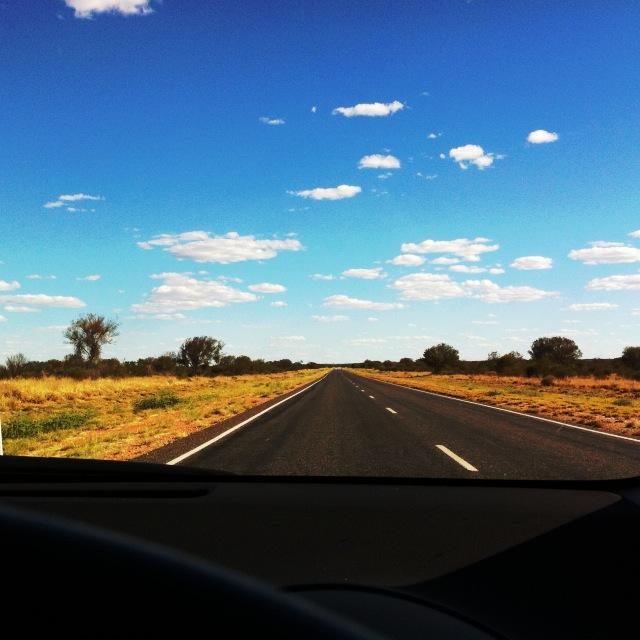 The Red Centre landscape around Uluru